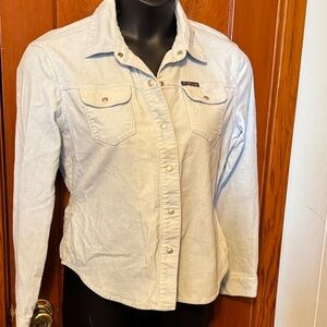 Tommy Hilfiger Light Blue Corduroy Shirt